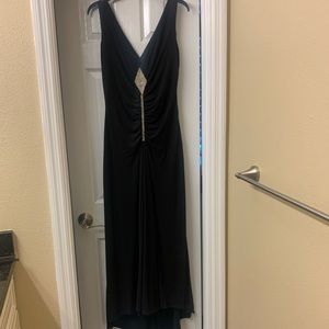 Floor length black formal